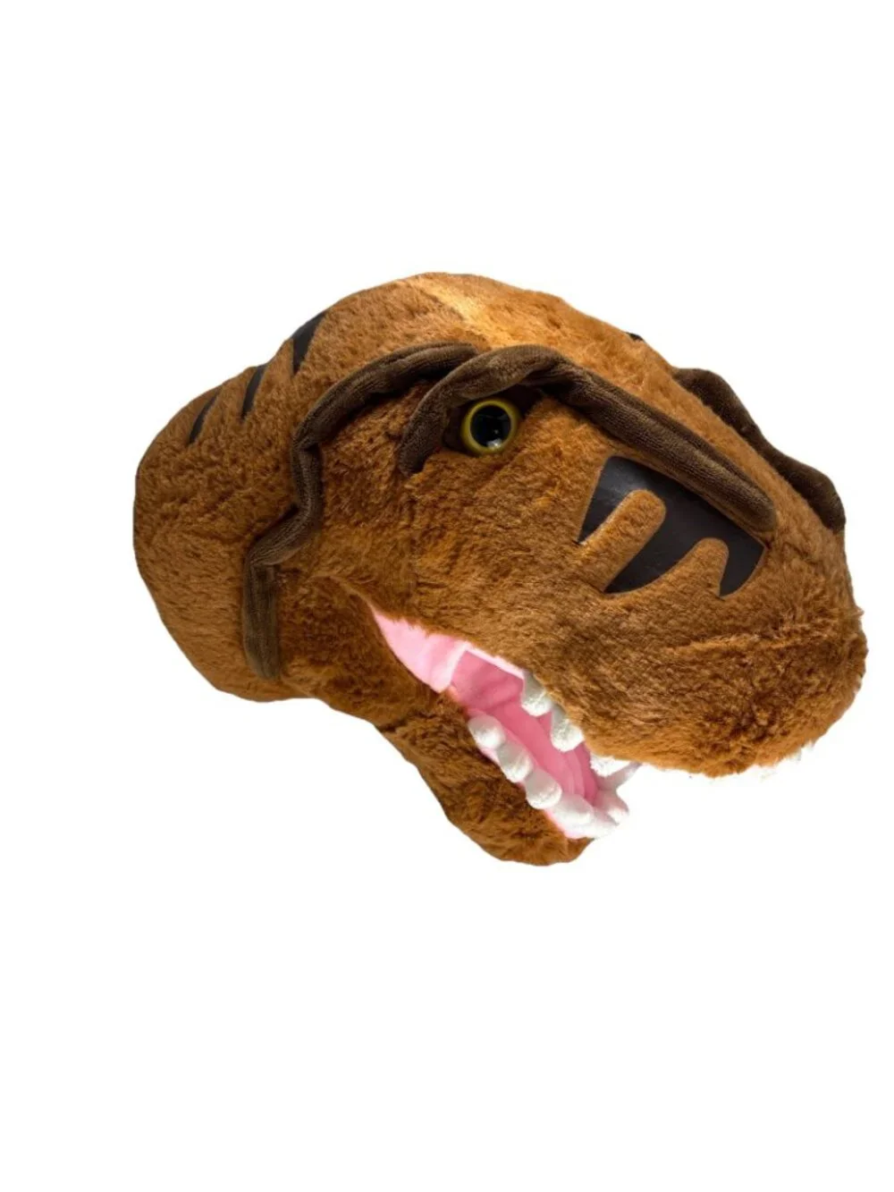 Cute Plush Hanging Dinosaur Animal 12” Head Wall Mount Kids Room Art Lot of 2